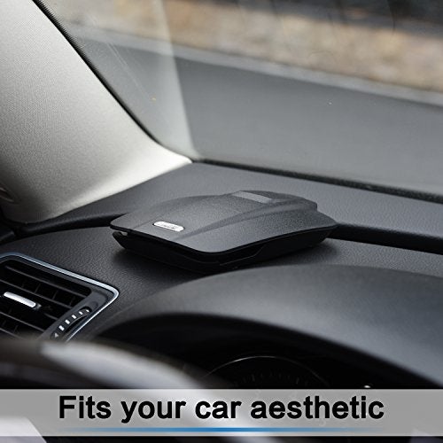 1Zero GPS Dash Mount [Matte Black Dock] for Garmin Nuvi Drive Dezl Drivesmart, Tomtom, Magellan Roadmate, Rand McNally, Navman, Cell Phone - Car Adhesive Non-Slip Dashboard Replacement Holder for Satnav - Image 3