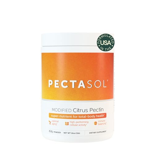 PectaSol Modified Citrus Pectin 454g Powder TotalBody Health Supplement to Support the Heart Immune System Inflammation Response Healthy Aging Maintain Healthy Galectin3 Levels