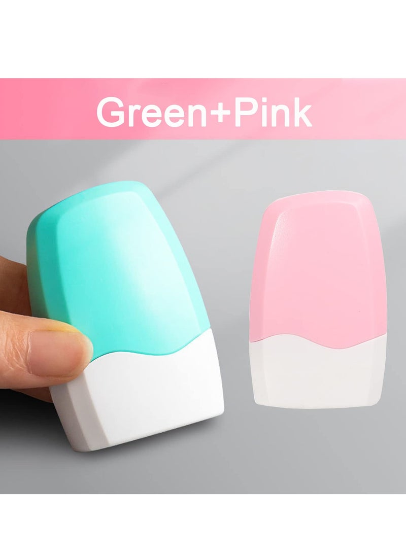 KASTWAVE - 2 Pcs Identity Prevention Theft Stamp Self-Inking Security Roller Stamp Private Information Roller Stamp - Image 1