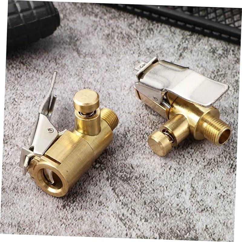 2Pcs Tire Chuck Adapter Quick Connect for Car Truck Motorcycle Bike Air Compressor - Image 5