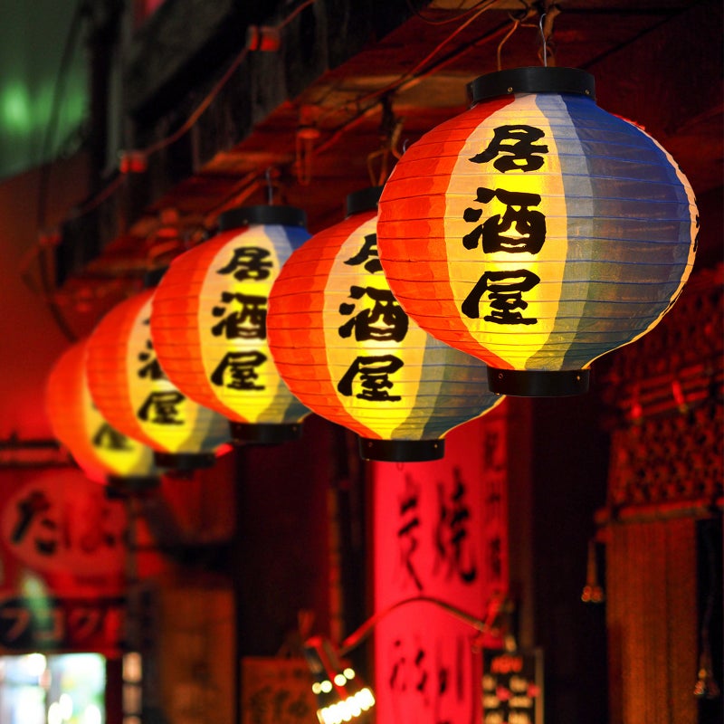 2 pcs Japanese Style Hanging Lantern Beautiful Decorative Lantern for Restaurant - Image 4