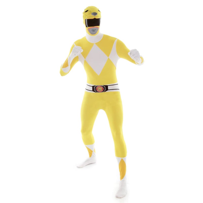 Morphsuits Mens Power Rangers Yellow Large