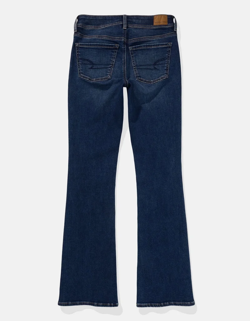American Eagle  AE Low-Rise Kick Bootcut Jean for Women | Best Price UAE