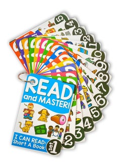 RedMapleTEK Set of 112 Sets of 67 Waterproof English Practice Cards, Natural Phonemic And Click-To-Read Learning Tools  - Image 3