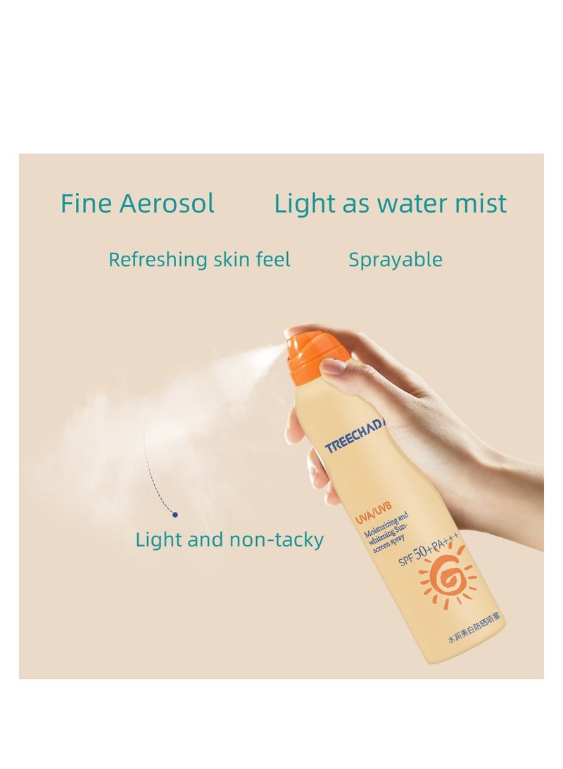 Generic Ultra High Protection Spray Spf 50+, Moisturizing Sunscreen Spray, Sensitive Skin Face and Body Prevent Ultraviolet Damage to The Skin Suitable for Men and Women In Summer.  - Image 5