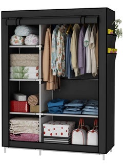 Roman Gifts Portable Wardrobe Clothes Storage Organizer Fabric Wardrobe For Clothing  - Image 1