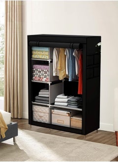 Roman Gifts Portable Wardrobe Clothes Storage Organizer Fabric Wardrobe For Clothing  - Image 2