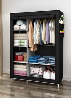 Roman Gifts Portable Wardrobe Clothes Storage Organizer Fabric Wardrobe For Clothing  - Image 3