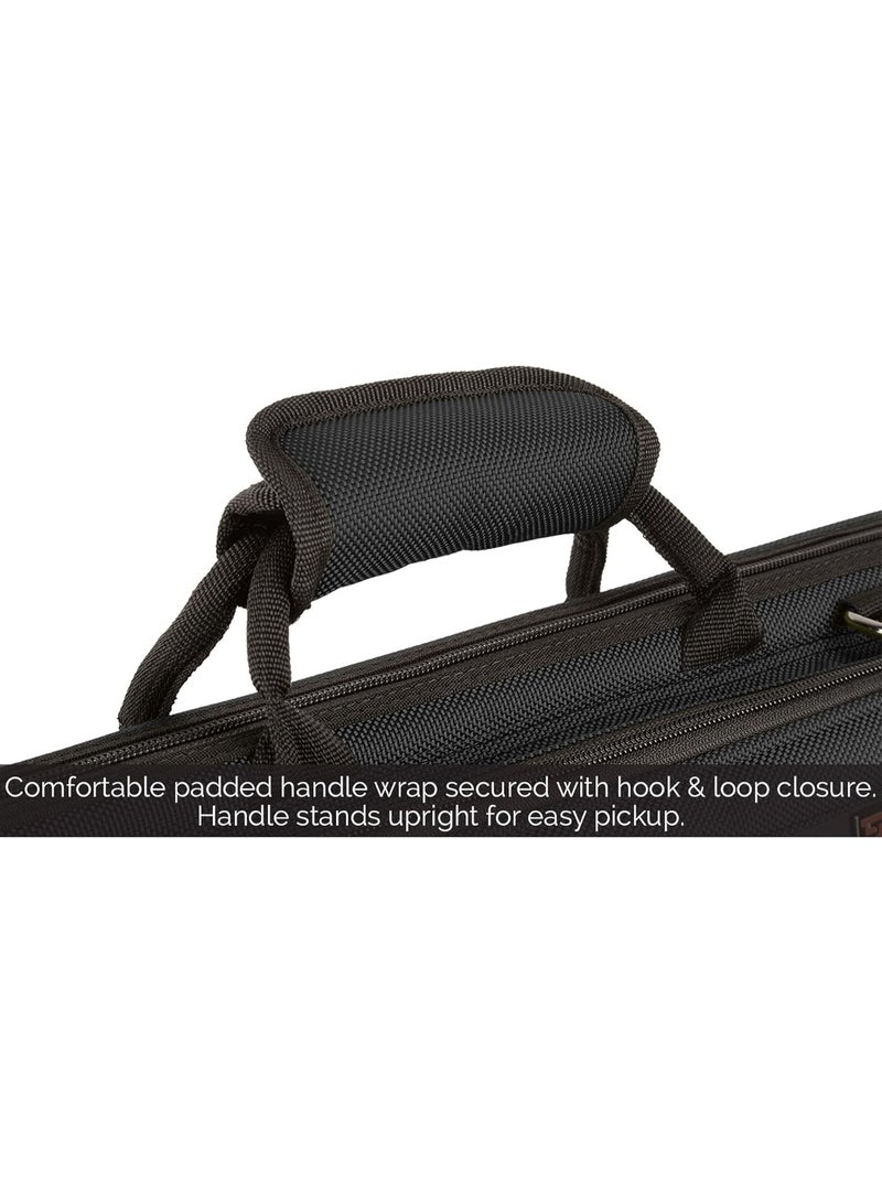 ProTec Protec PB308 Flute Slimline PRO PAC Case, Black  - Image 3