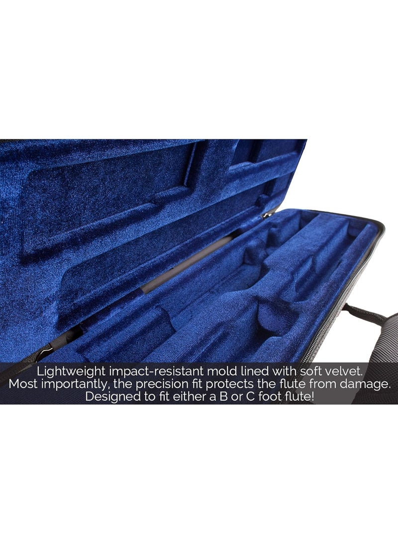 ProTec Protec PB308 Flute Slimline PRO PAC Case, Black  - Image 2