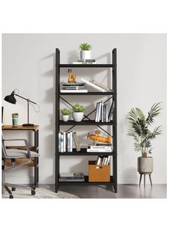 Gogoya 5 Tier Bookshelf Tall Bookcase Shelf Storage Organizer Modern Book Shelf for Bedroom Living Room and Home Office  - Image 3