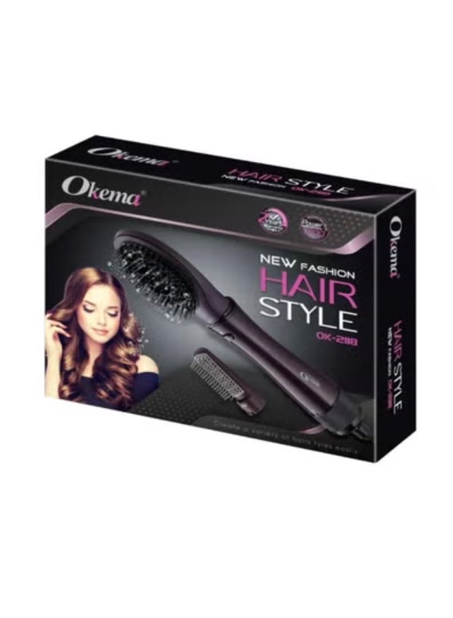 OKEM Hair Styling and Combing Dryer OK-2118 - Image 1