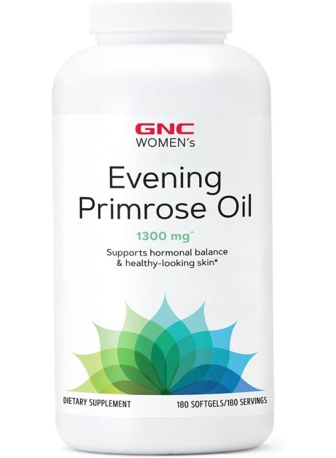 GNC Women'S Evening Primrose Oil 1300Mg 180 Softgels - Image 1