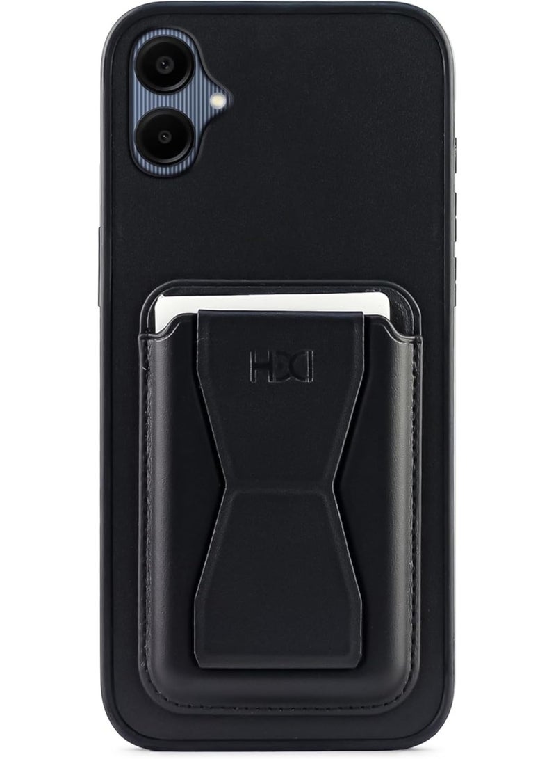 Leather Case With TPU Frame, Shockproof Protective with Card Holder Stand Compatible with Phone Samsung Galaxy A06 