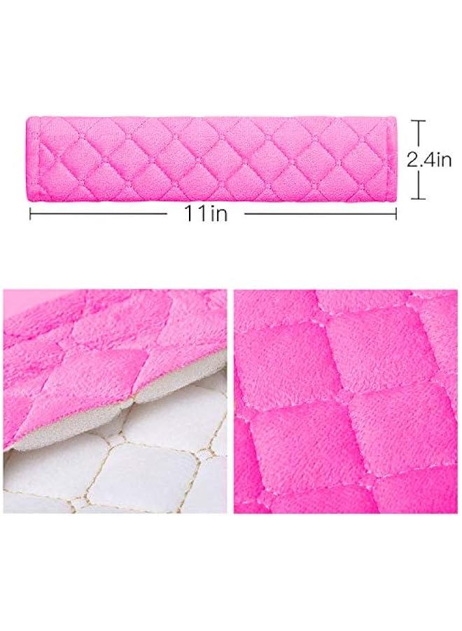 Generic 4 Pack Universal Car Seat Belt Pads, Adult Seat Belt Shoulder Strap Covers Harness Pad for Car/Bag,Soft Comfort Helps Protect You Neck Shoulder from The Seat Belt Rubbing (4pack-Pink) - Image 3