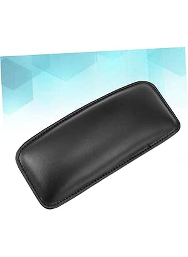 Black Washable PU Car Leg Cushion Pad Knee Support For Center Console - Image 1