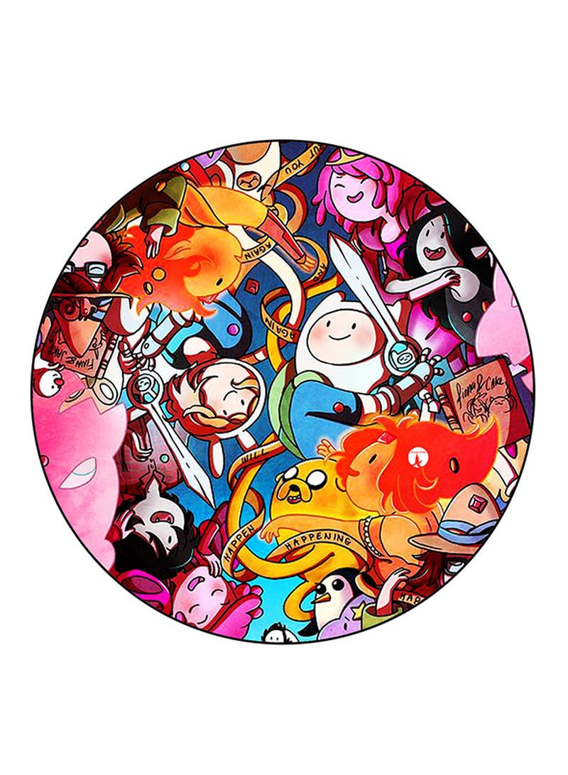 RKN Adventure Time Printed Mouse Pad Multicolour
