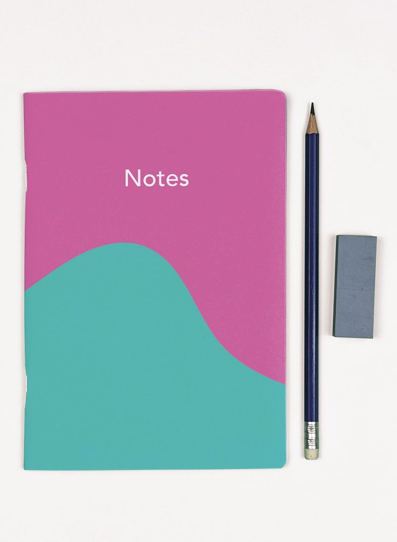 Dxign Co - Personalised A5 Notebook, Rose Campion, 72 Pages - Image 1