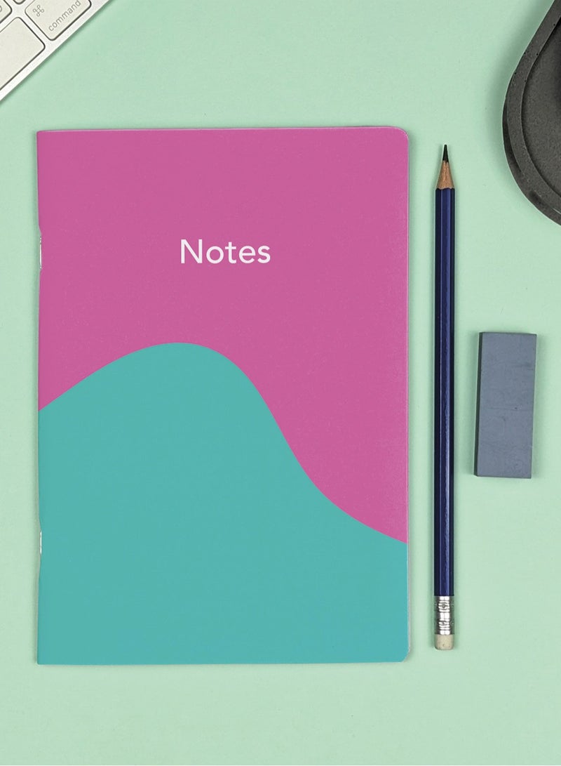 Dxign Co - Personalised A5 Notebook, Rose Campion, 72 Pages - Image 2