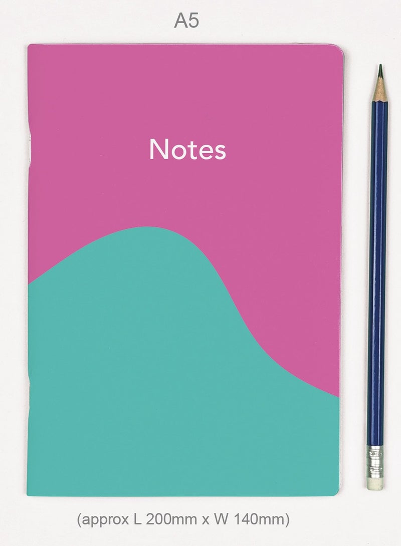 Dxign Co - Personalised A5 Notebook, Rose Campion, 72 Pages - Image 4