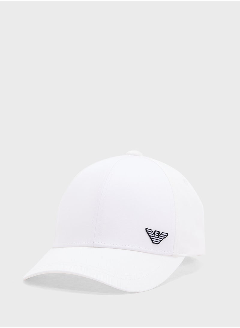 EMPORIO ARMANI Logo Beachwear Curved Peak Cap Cap  - Image 1