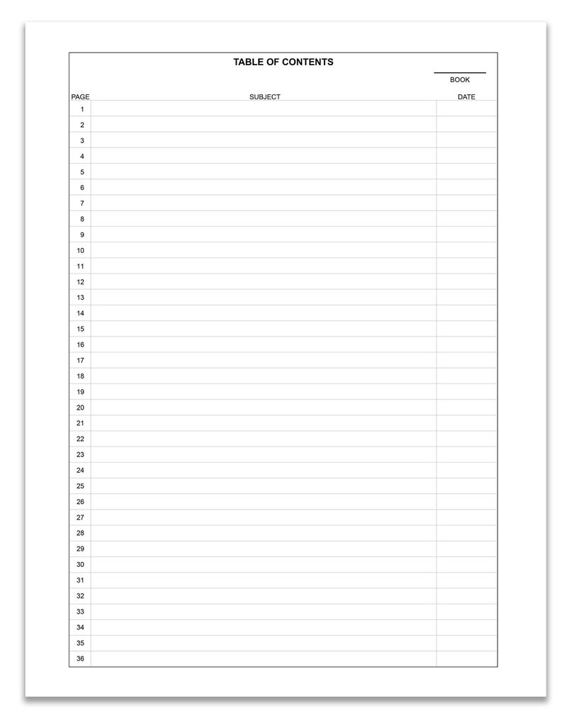 BookFactory Biology Lab Notebook - 100 Pages (8.5'' X 11'') - Scientific Grid Pages, Durable Translucent Cover, Wire-O Binding - Page Size: 8 ½” x 11” (Made in USA) - Image 4