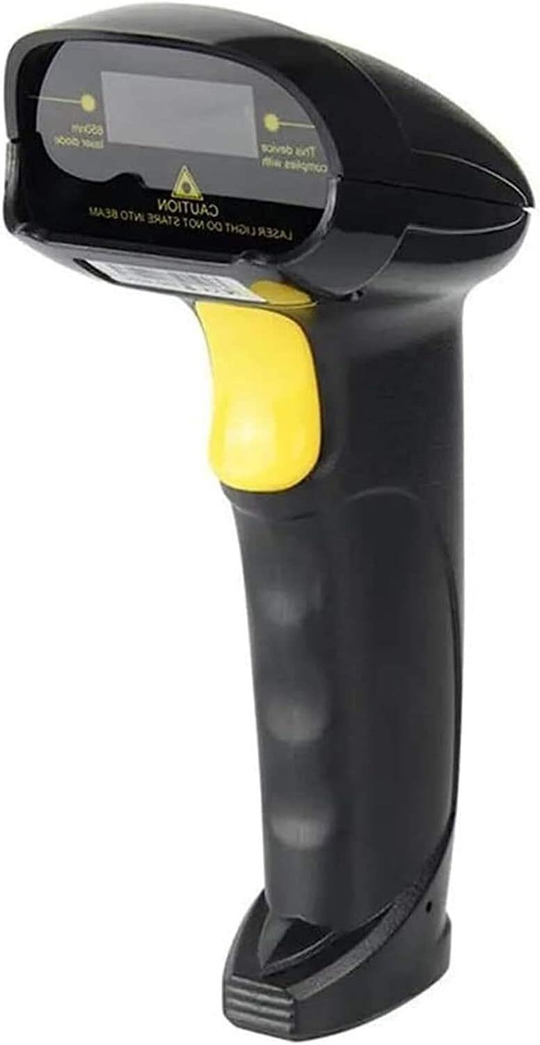 Barcode Scanner Handheld Barcode Scanner Barcode Scanner Handheld USB Port Barcode Scanner Barcode Reader for POS Computer UPC EAN Fast and Accurate (Color : Black, Size : 17x9.5x6cm) (Black 17x - Image 1
