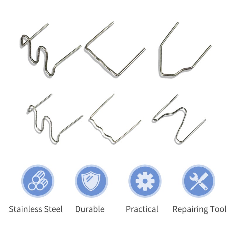 1200PCS Auto Plastic Repair Hot Staples for Car Bumper Plastic Welding Repairing - Image 2
