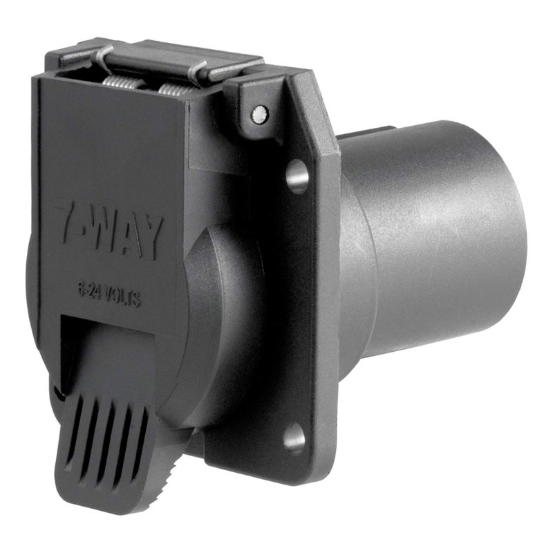 CURT 55415 Replacement 7-Way RV Blade Connector, Factory Tow Package and USCAR Socket Required - Image 1
