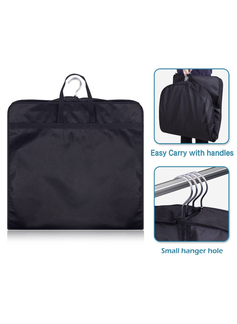 LOKIPA 54" Garment Bag for Travel, Gusseted Suit Bags for Men With Handles Garment Bags for Hanging Clothes Storage Suit Cover for Dress, Coats, Jackets, Shirts  - Image 3