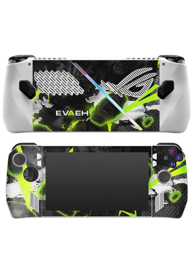 SOLARAE For ROG Ally Decorative Stickers Protective Film, Personalized Colorful Cool Trendy DIY Sticker for ROG Ally Gaming Console Scratch Protection Cover Accessories - Image 1