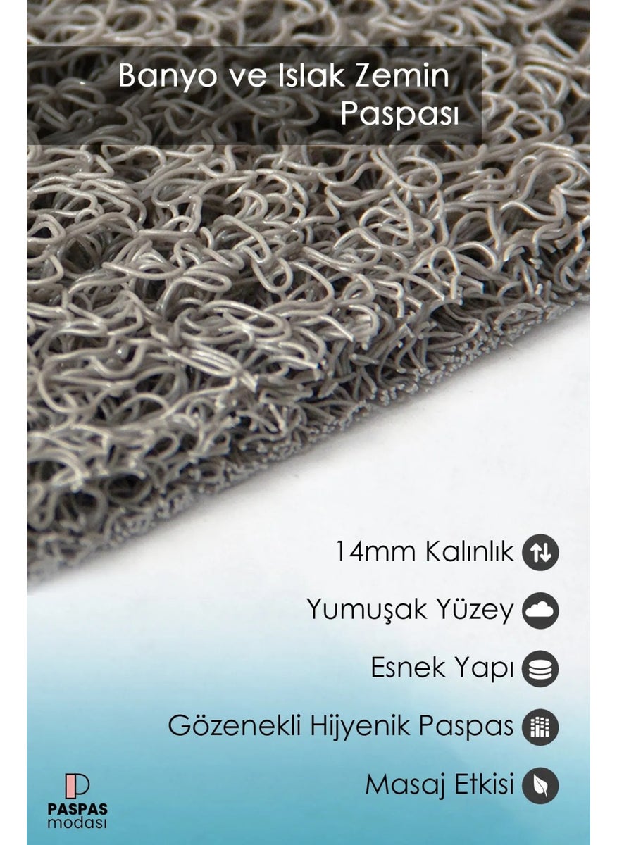 Paspas Yap - Make a Doormat Polka Dot Wet Floor Bathroom Mat Non Slip - Image 1