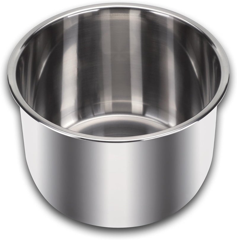 Instant Pot Stainless Steel Inner Cooking Pot 8-Qt, Polished Surface, Rice Cooker, Stainless Steel Cooking Pot - Image 1