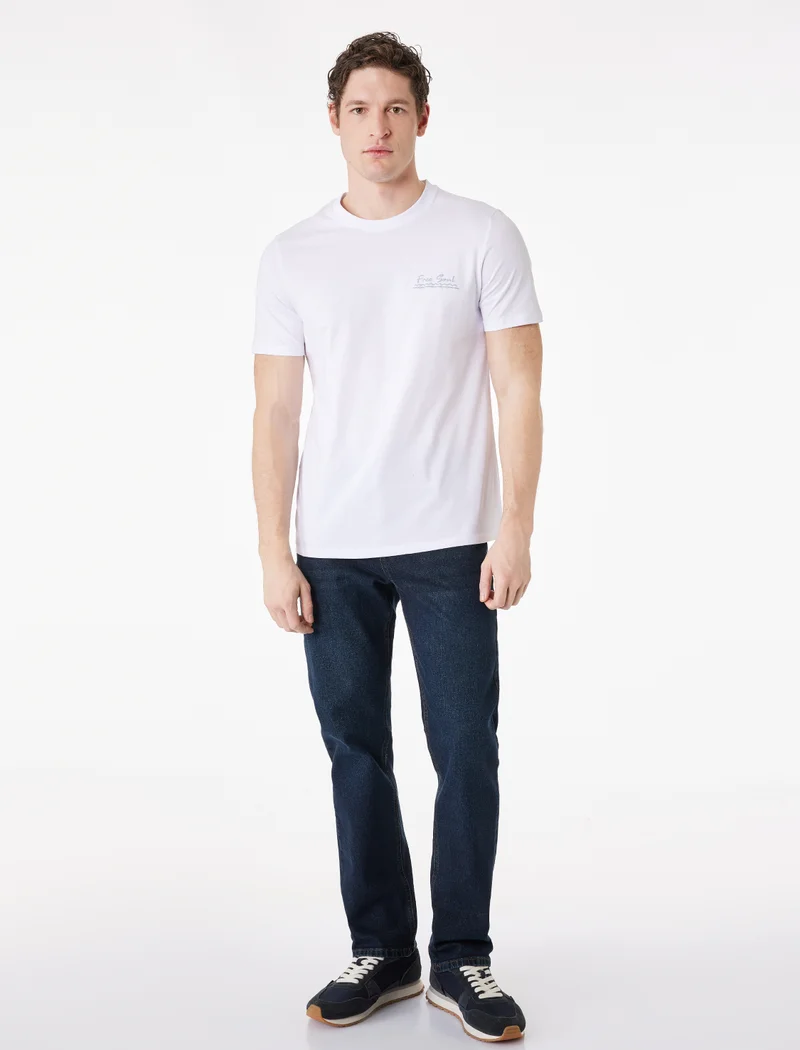 KOTON Back Printed T-Shirt
