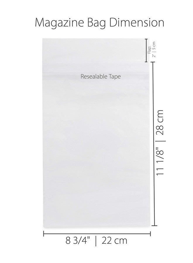 TitanShield Resealable Magazine Bags 8 3/4" X 11 1/8" With 1 1/2" Flap. (150 Count)  - Image 5