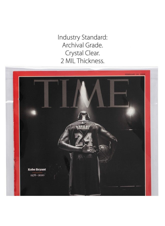 TitanShield Resealable Magazine Bags 8 3/4" X 11 1/8" With 1 1/2" Flap. (150 Count)  - Image 4