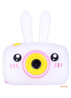 JAJEEK Kids Camera – HD Video Camcorder for Boys & Girls, 2.0 Inch Screen, Rechargeable, Perfect for Children Ages 3-10, Birthday & Christmas Gifts (White 16GB / White 8GB)  - Image 1