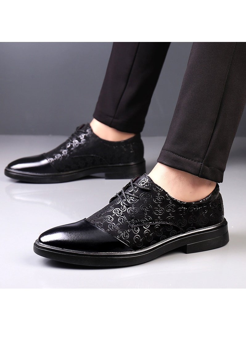 KUYING - New Men's Business Leather Shoes - Image 1