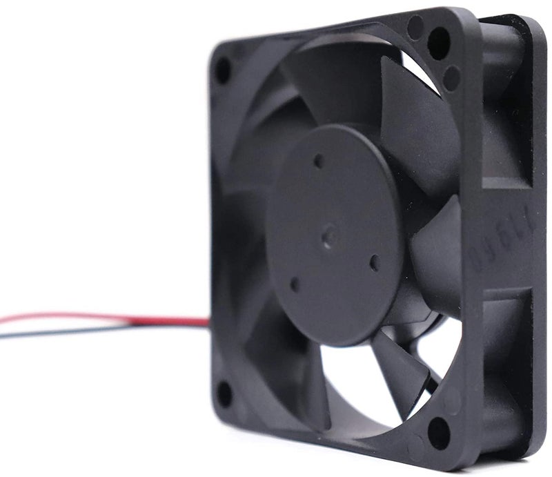 Electronicspices مروحة تبريد صغيرة 2.5 بوصة (65x65x15 مم) DC 12V لحالات الكمبيوتر، مبرد وحدة المعالجة المركزية (أسود) عبوة من 1 قطعة - Image 3