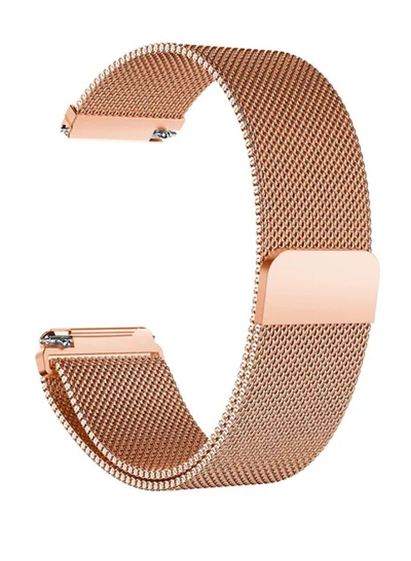 GENNEXT Replacement Band For Fitbit Versa Rose Gold size 22 mm