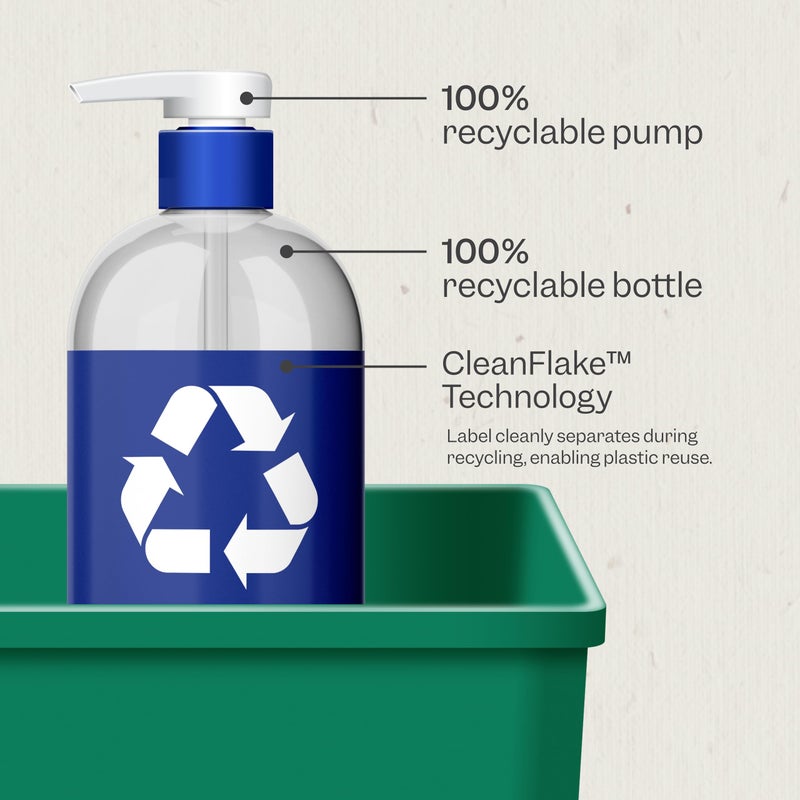 Renpure Plant Based Biotin and Collagen Thickening Volume Shampoo - Leaves Hair Looking Luscious - Rids Hair of Grime - Gentle Formula - Paraben Free - Recyclable, Pump Bottle Design - 24 fl oz - Image 5