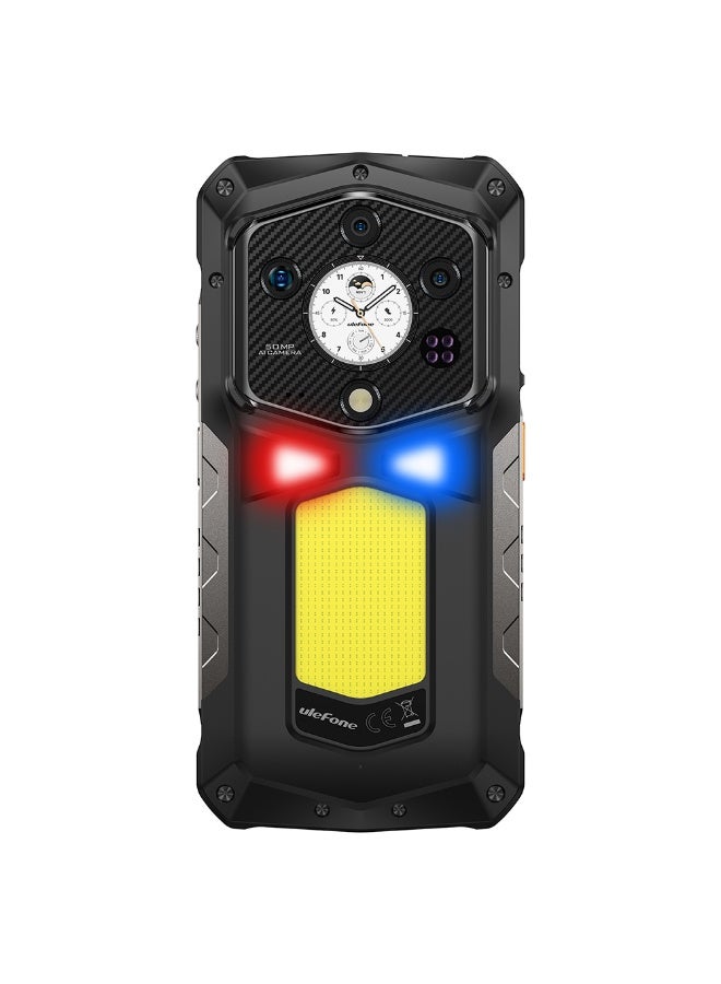 أوليفون ARMOR 29 ULTRA 5G | 16GB RAM 1TB ROM | 21200 mAh Battery | 6.67-Inch AMOLED Dual Display | Dimensity 9300+ | 120W Fast Charging | Android 15 | NFC - Marvel Black - Image 2