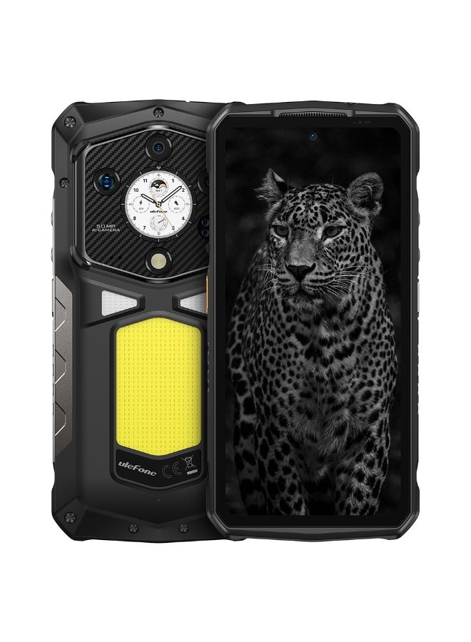 أوليفون ARMOR 29 ULTRA 5G | 16GB RAM 1TB ROM | 21200 mAh Battery | 6.67-Inch AMOLED Dual Display | Dimensity 9300+ | 120W Fast Charging | Android 15 | NFC - Marvel Black - Image 1