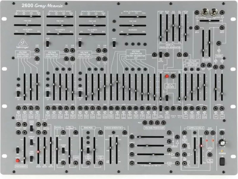 Behringer 2600 Gray Meanie Synthesizer - Image 1
