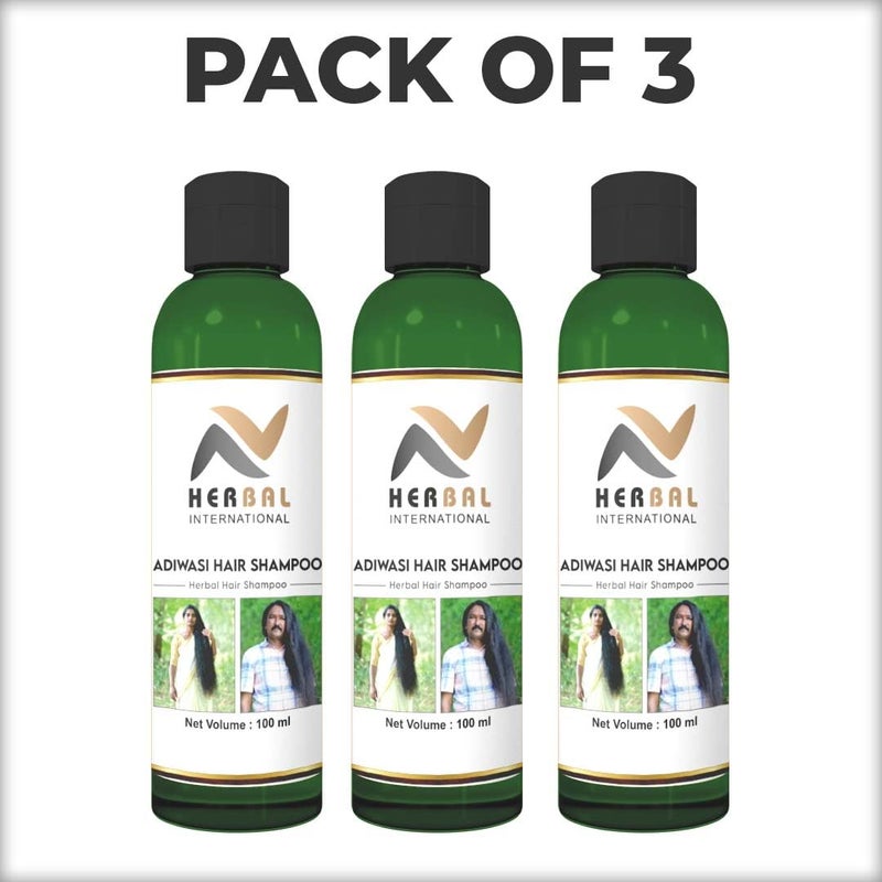 Generic AADIWASI HAIR SHAMPOOPACK OF 3  - Image 2