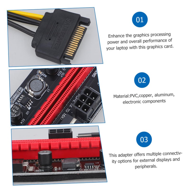 حاوية بطاقة رسومات خارجية للكمبيوتر المحمول لاستخدام الألعاب والمكتب مع بطاقة رسومات PCIe - Image 3