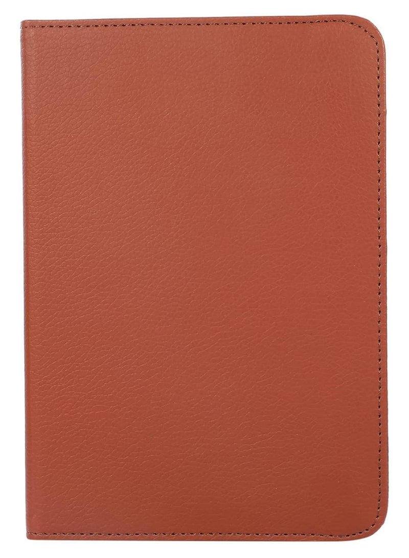 iPad Mini 6 (6th Generation 8.3 Inch) - Rotating 360 Degree Swiveling Stand Protective Back Cover, for iPad Mini 6 2021 Model Brown - Image 3