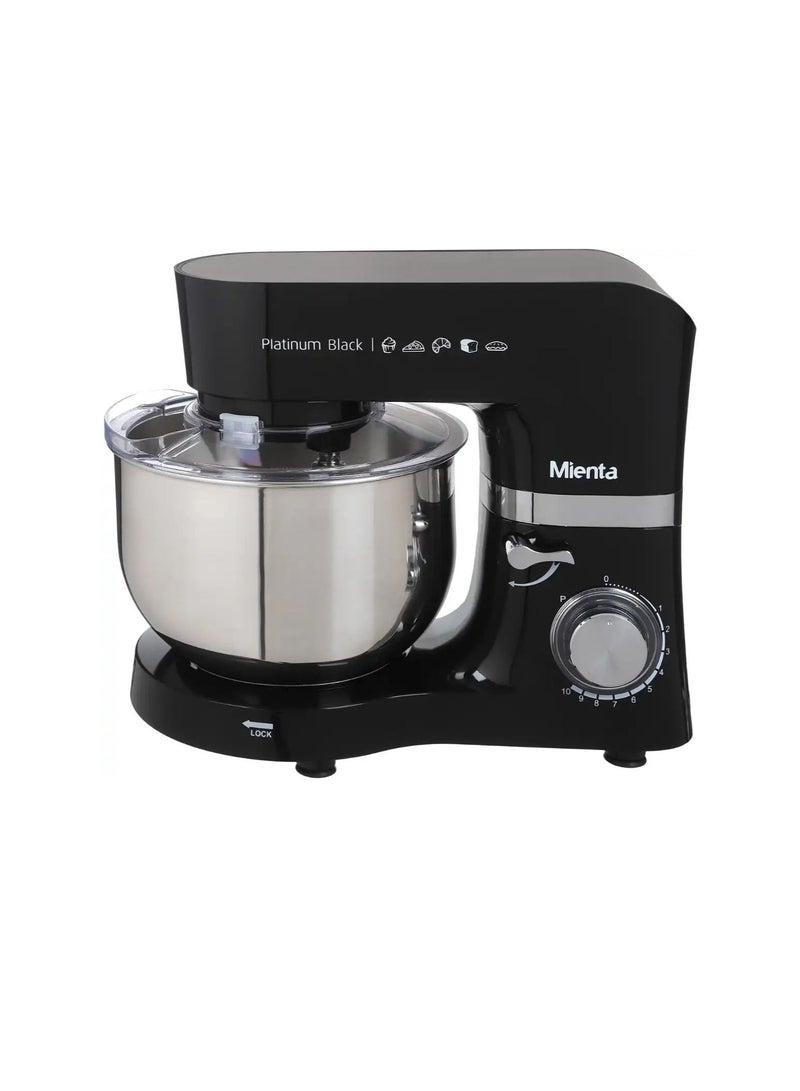 Mienta Stand Mixer, 1300W, 5.5L, Black, KM38232C  - Image 2