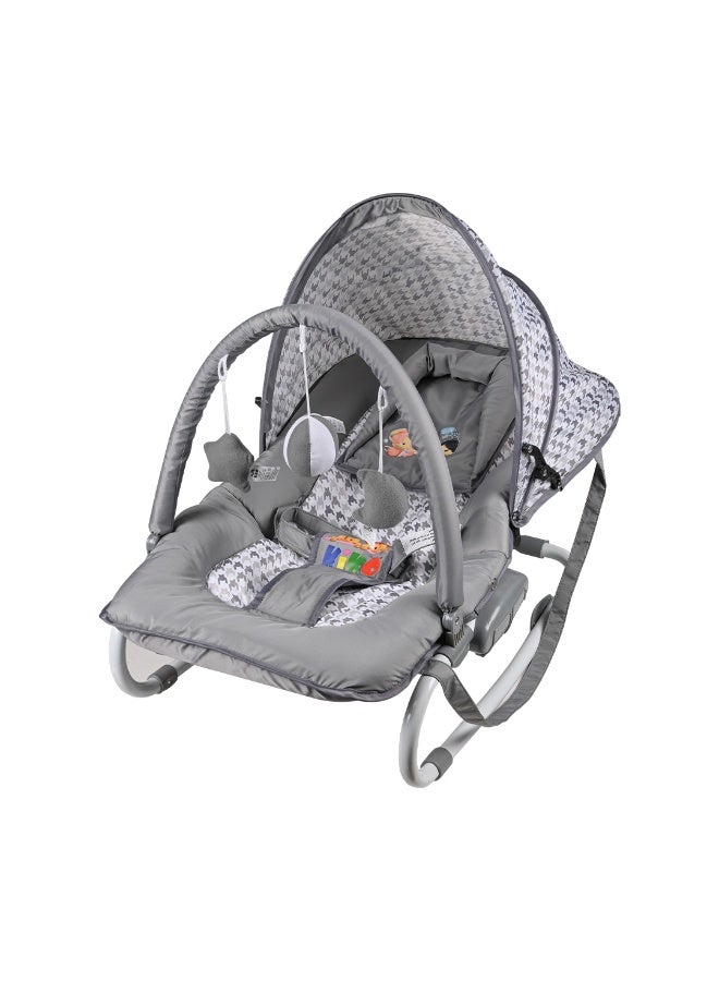 KIKO COMFORTABLE BOUNCER &TOYS & Canopy - Image 1