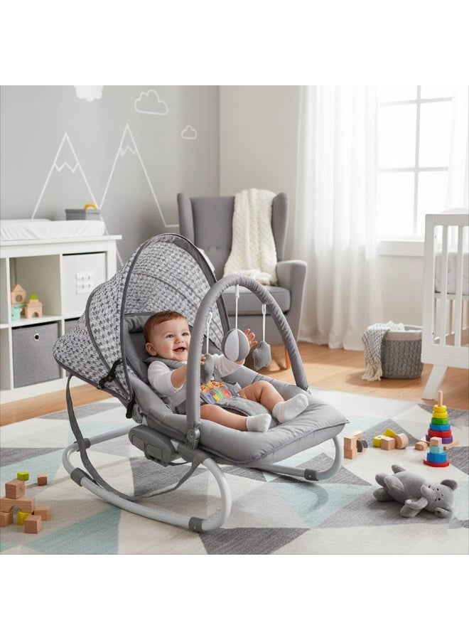 KIKO COMFORTABLE BOUNCER &TOYS & Canopy - Image 2